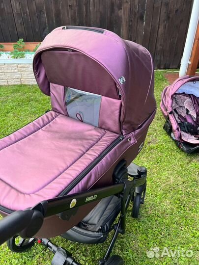 Коляска 3 в 1 Adamex Emilio Deluxe EM 314