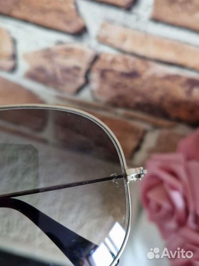 Очки солнцезащитные Rayban авиатор Италия