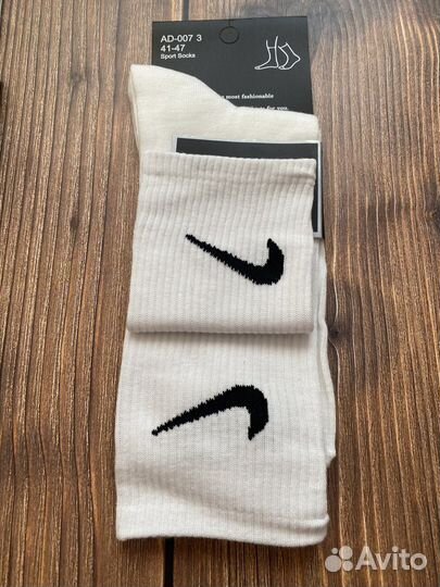Носки высокие nike 10 пачек