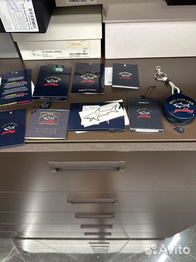 Набор фирменных этикеток Paul&Shark