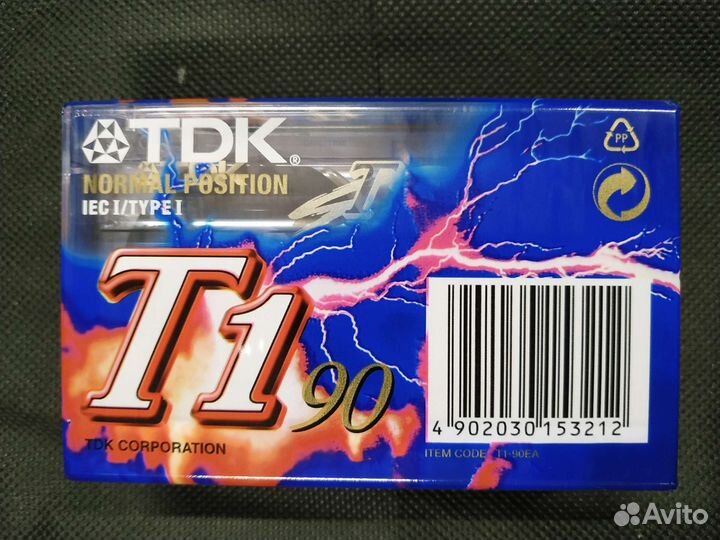 Аудиокассеты новые TDK T1-90EA