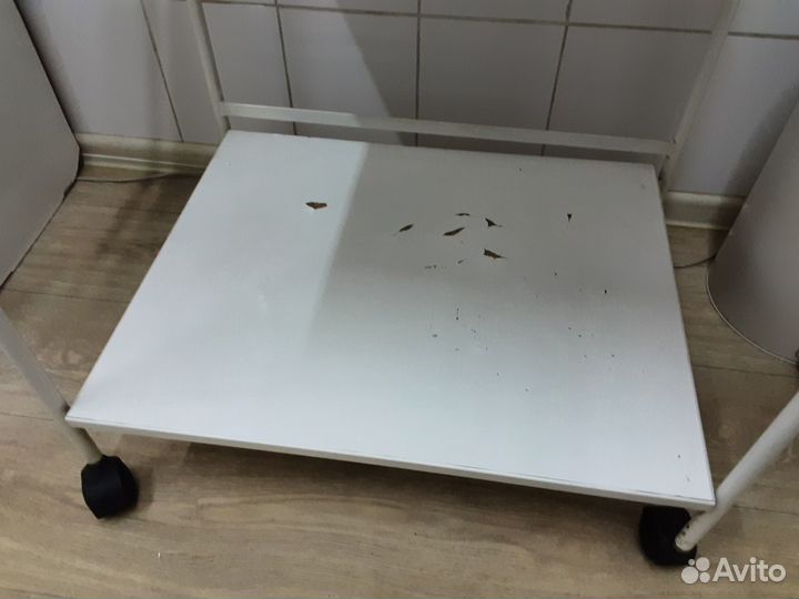 Столик медицинский Белый Инструментал Забор крови