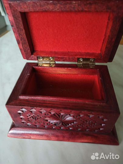 Шкатулка деревянная СССР