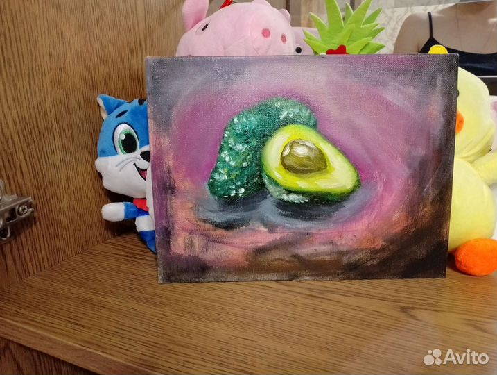 Картина маслом Авокадо
