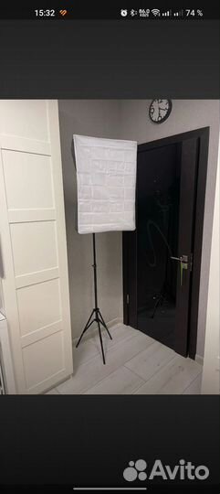 Новые софтбоксы с лампами 150w