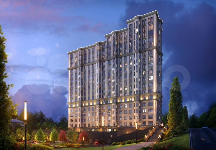 2-к. квартира, 81 м², 15/15 эт.