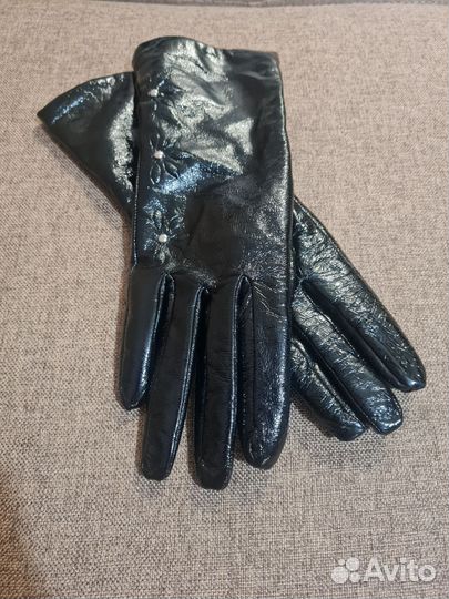 Перчатки женские натуральная кожа размер 7