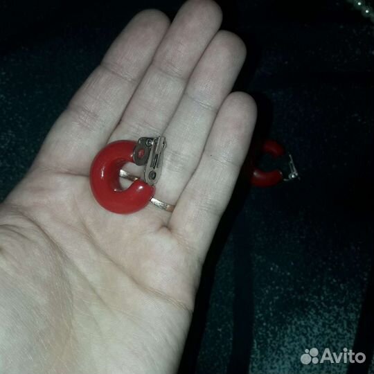 Серьги-клипсы из СССР