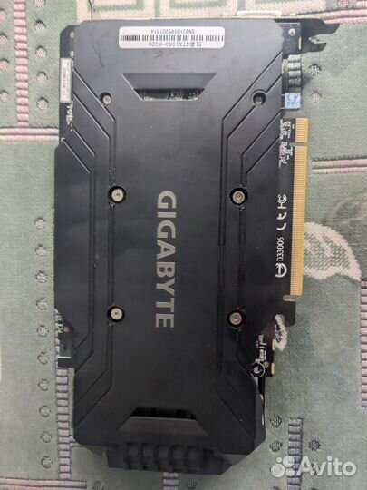 Видеокарта Nvidia gtx 1060 5gb