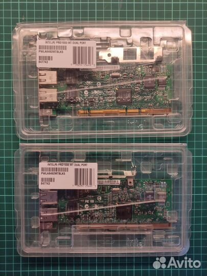 Сетевая карта dual port Intel PRO 1000MT 1Gbit