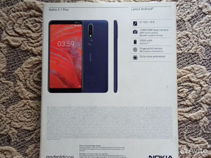 Nokia 3.1 Plus, 3/32 ГБ