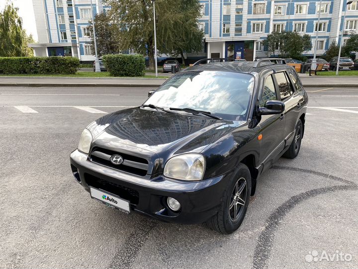 Hyundai Santa Fe 2.7 AT, 2007, 217 400 км