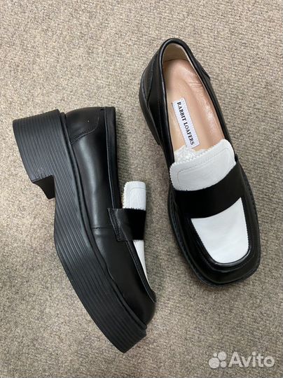 Лоферы женские кожаные 38 размер