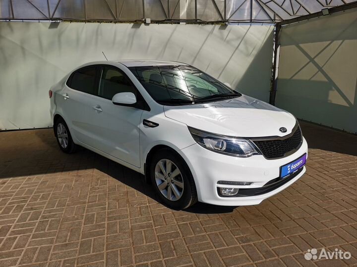 Kia Rio 1.6 МТ, 2016, 110 533 км