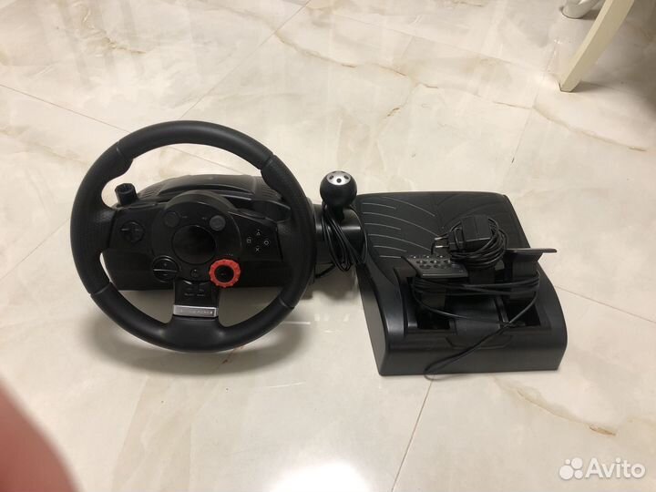 Руль logitech driving force gt