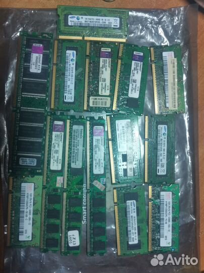Оперативная память Ддр2, ддр3. ддр4