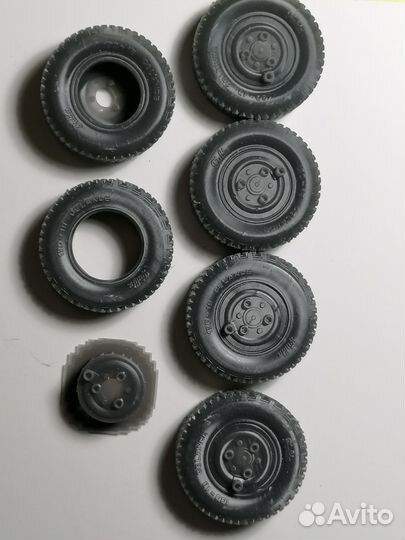 Колеса 1/35 на Sd Kfz 222/223