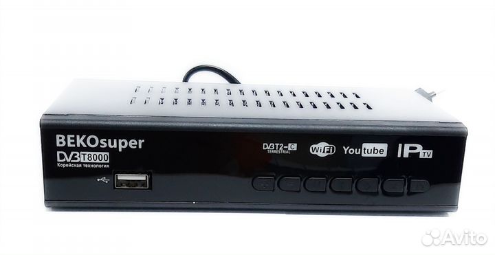 Цифровая тв приставка HD beko Super DVB T8000 DVB