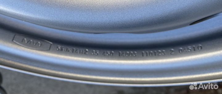 Штампованные диски Magnetto, Ваз, R14, 4 шт