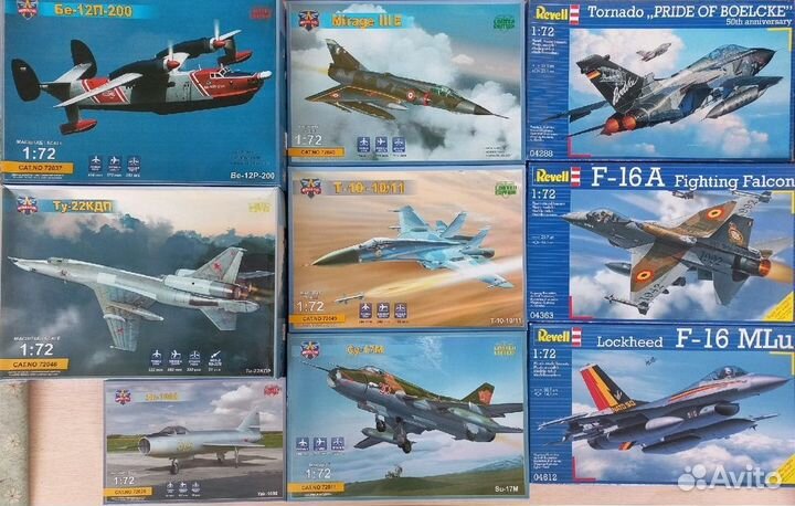 Модели авиации 1 72
