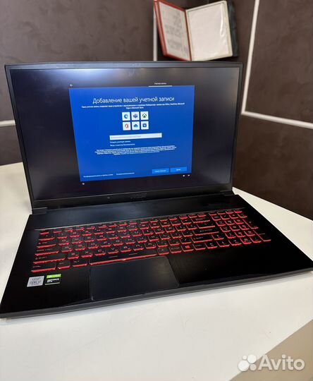 Игровой ноутбук MSI Katana GF75 thin 10scke-070RU