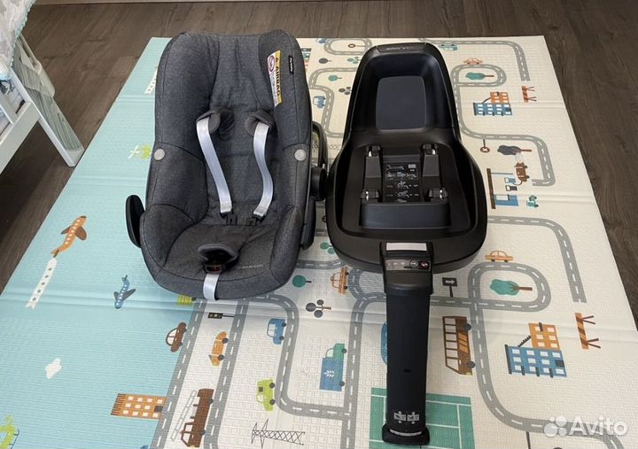 Автолюлька maxi cosi pebble plus