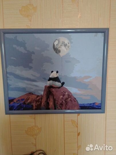 Картина нарисованная 40*50 