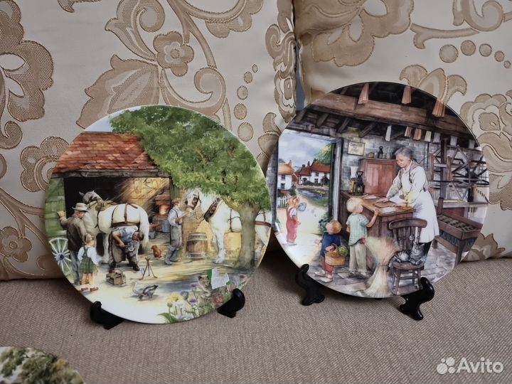 Тарелка декоративная коллекционная Англия