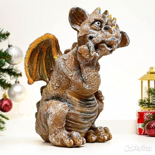 Фигура 'Древесный дракоша' 30см