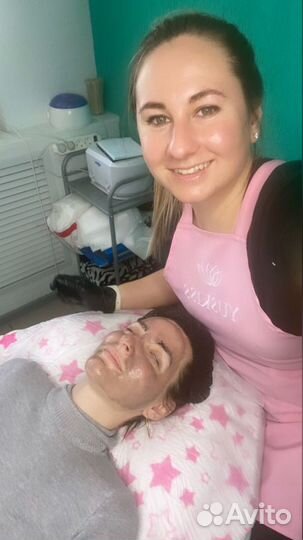 Косметолог чистка лица