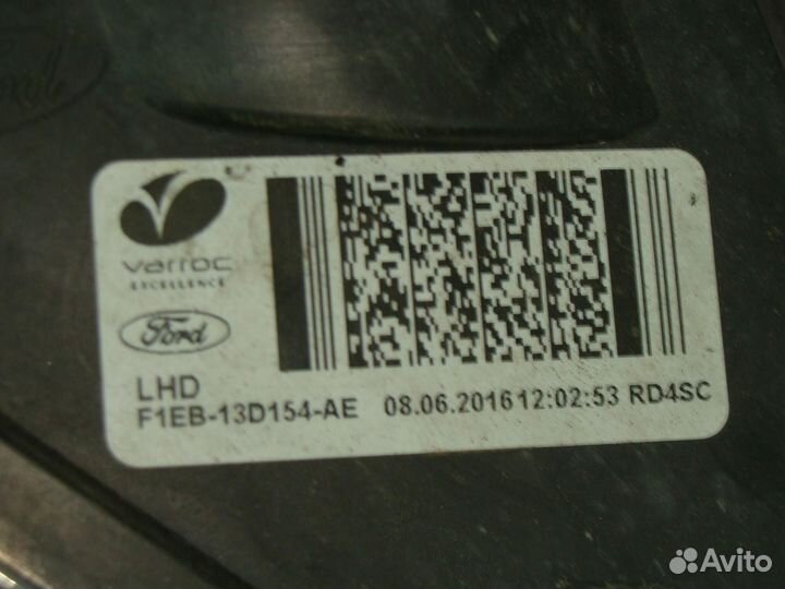 Фара правая Ford Focus