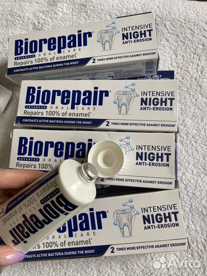 Зубная паста biorepair night 75мл