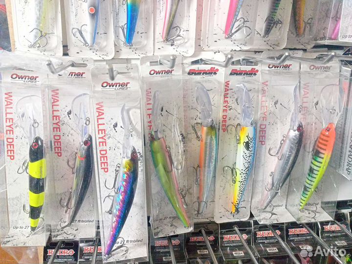 Воблеры для троллинга бандит от culumbia 2шт