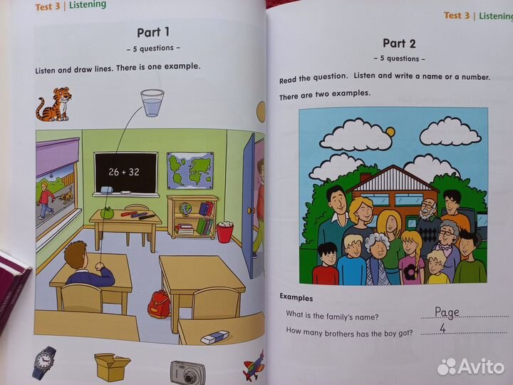 Starters Movers Flyers Practice Tests 4-7 лет