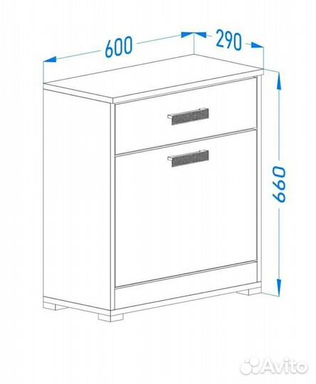 Тумба для обуви, новая