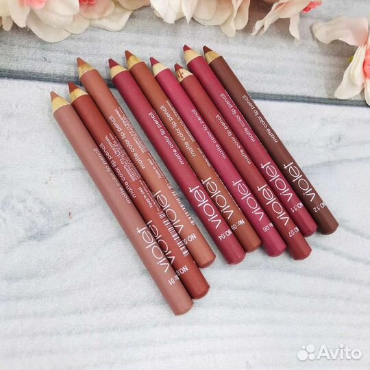 Violet Matte Color Карандаш для губ