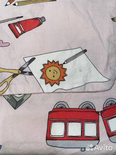 Детское постельное белье IKEA б/у 150х200 икеа