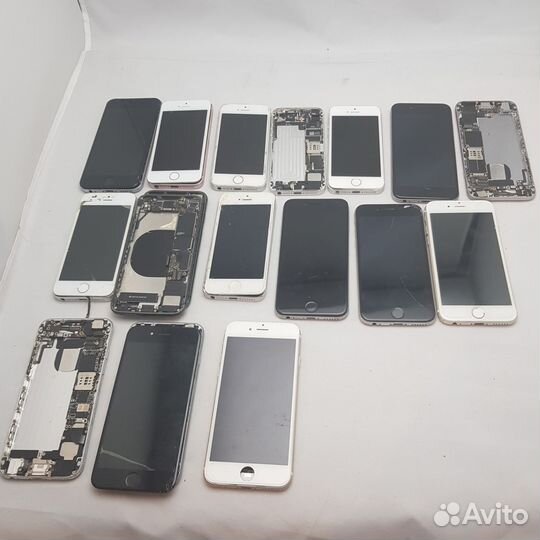 iPhone на запчасти (13 штук)