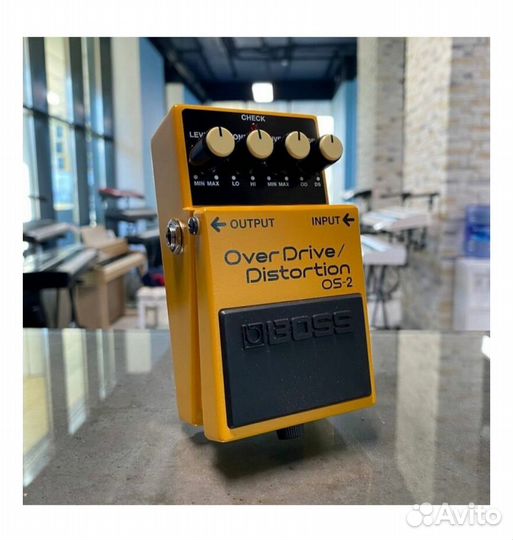 Boss Педаль OS-2 с эффектами Overdrive/Distortion