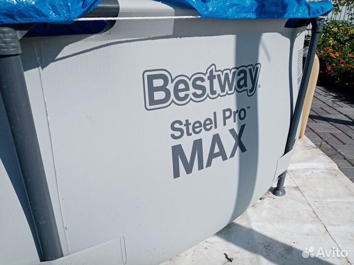 Каркасный бассейн bestway steel pro max