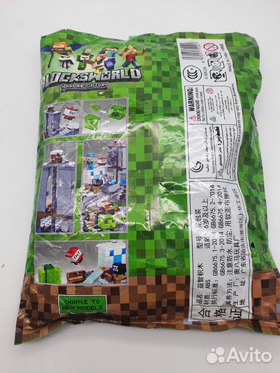 Конструктор майнкрафт новый