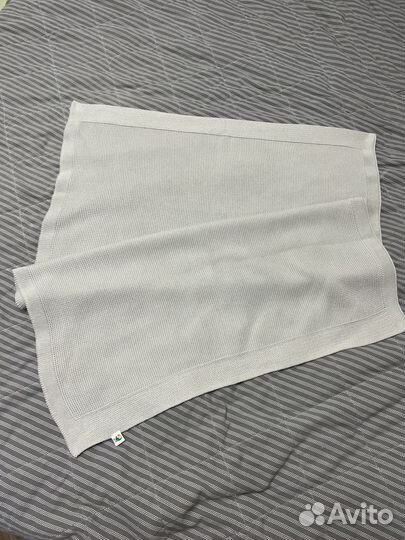 Мягкий хлопковый вязаный плед toucan for kids