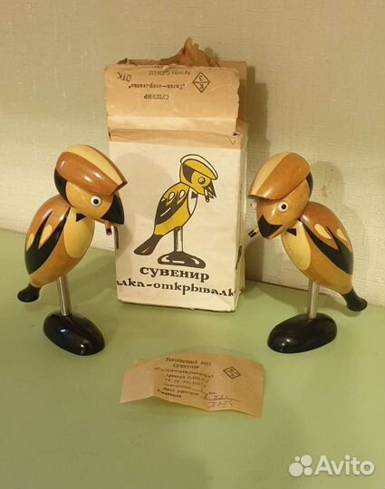 Галка-открывалка, солонки и ложки С