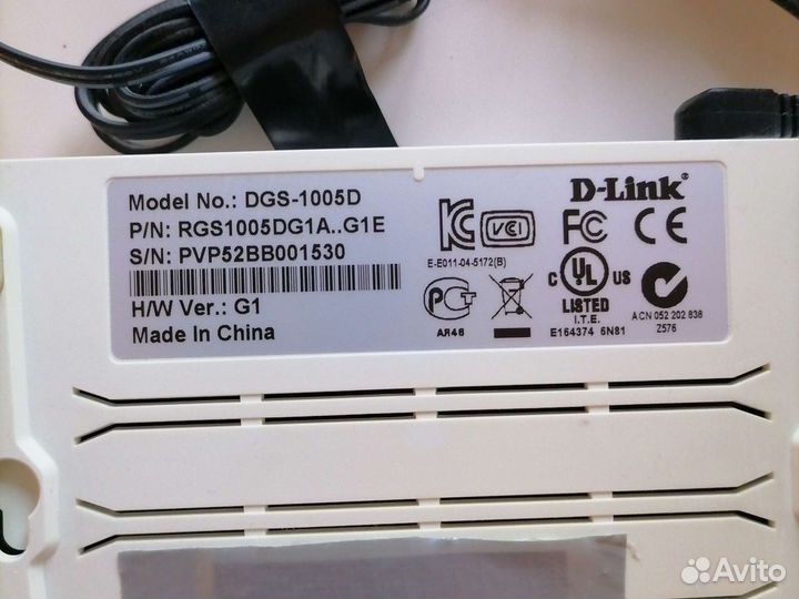 Коммутатор d link