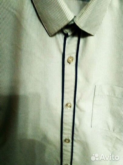 Фирменная школьная рубашка на мальчика 128-134