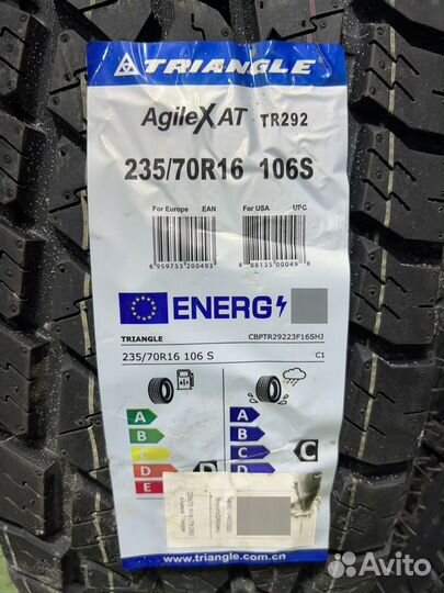 Triangle TR292 235/70 R16 106S