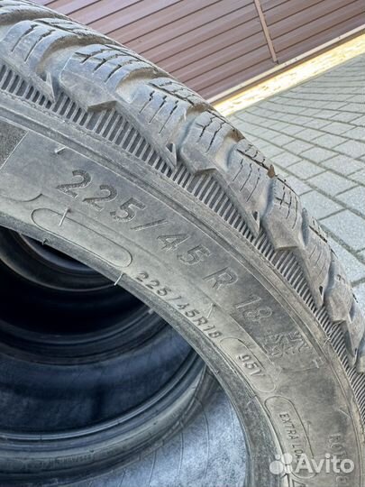 Michelin Pilot Alpin 225/45 R18 и 245/40 R18