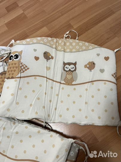 Бортики в детскую кроватку