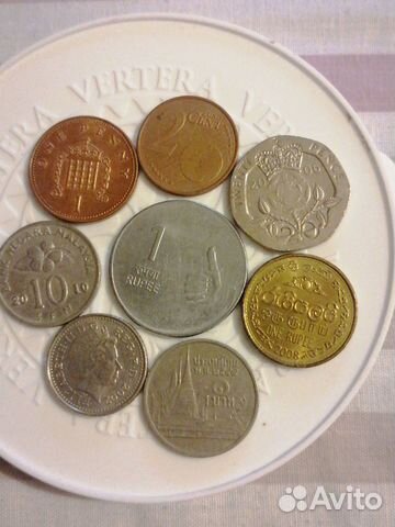 Иностранные монеты цена договорная