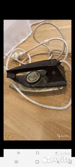 Утюг антикварный